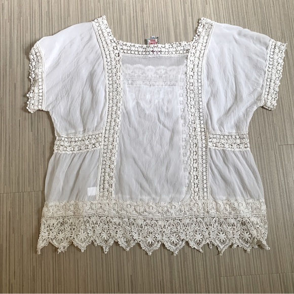 Johnny Was Bohemian Lace Top w Coordianting Tank EUC size 3X - Picture 2 of 10